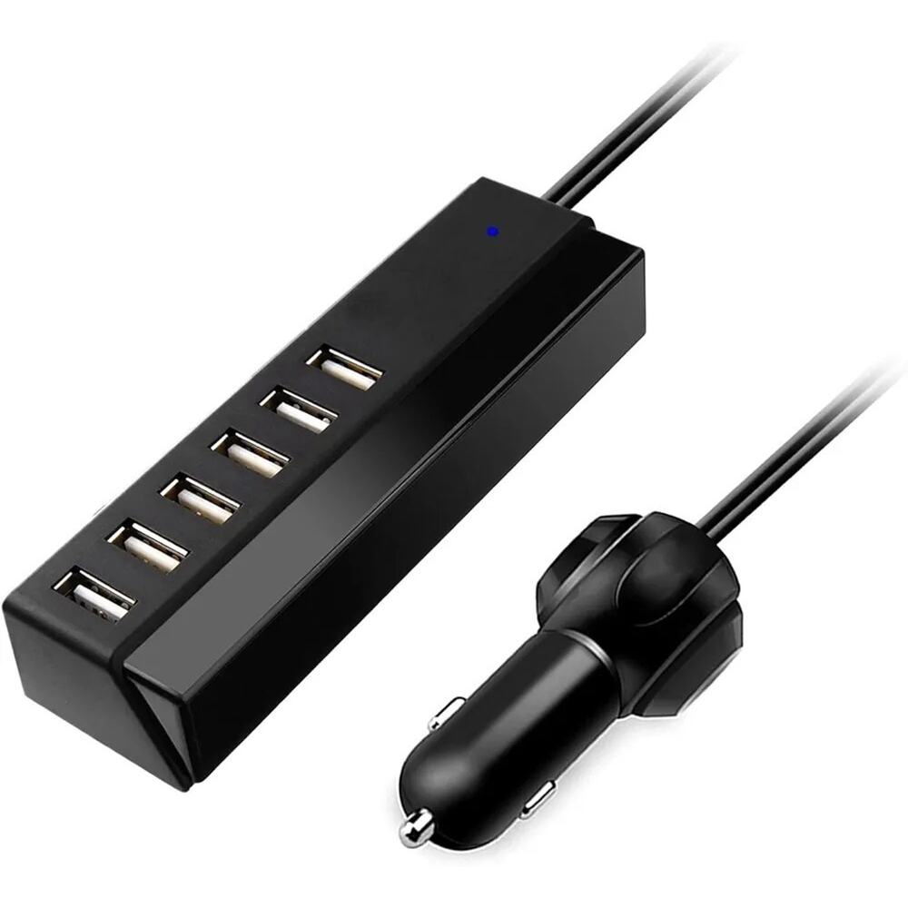 USB Car Charger, 6-Port Fast 65W Car Charger Cigarette Lighter Adapter DC...